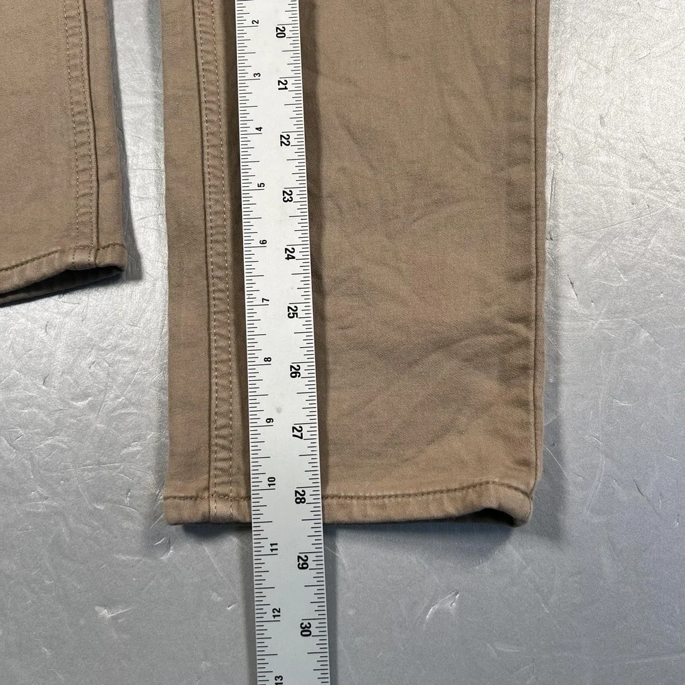 Banana Republic Jeans‎ Mens 29x30 Khaki Twill Traveler Athletic Tapered Stretch